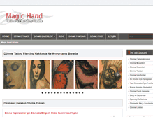 Tablet Screenshot of magichand.net